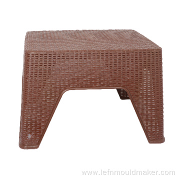 good quality plastic injection rattan table